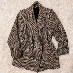 SOLD! Thank you! 🤎Vintage Tweed Wool Coat